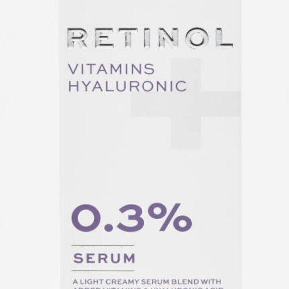 New! REVOLUTION SKINCARE 0.3% Retinol with Vitamins & Hyaluronic Acid Serum! - Picture 3 of 3